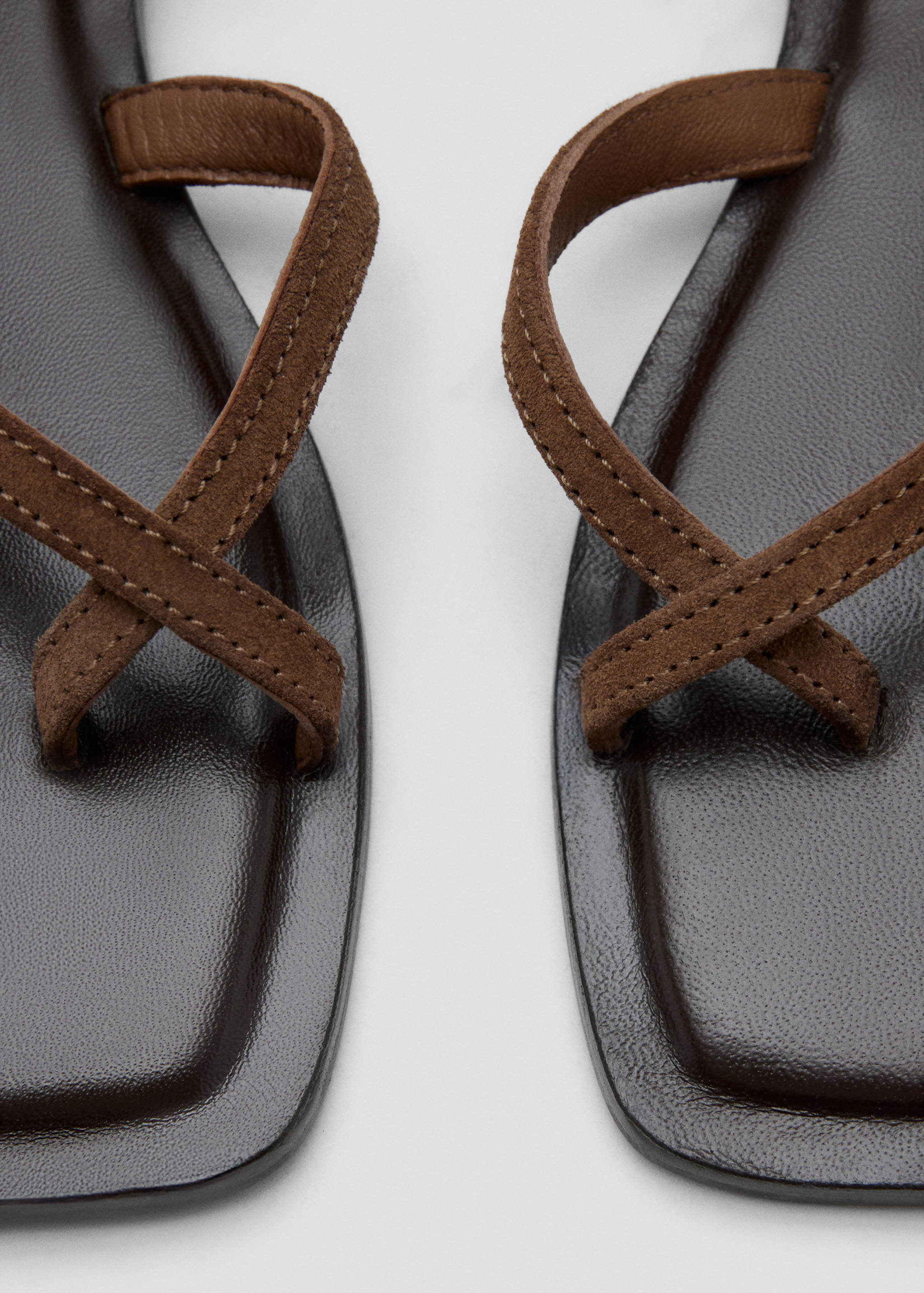 Sandales cuir lanières croisées - Détail de l'article 2