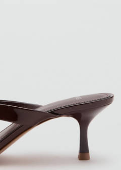 Strappy heeled sandals — Chocolate 4