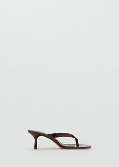 Strappy heeled sandals — Chocolate 2
