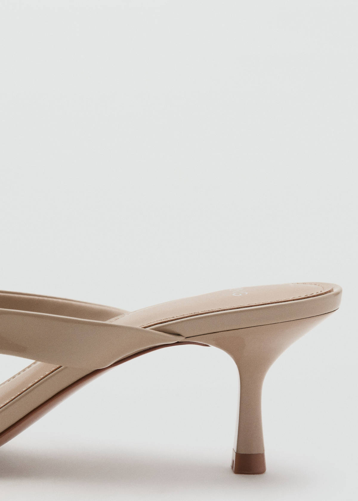 Strappy heeled sandals — Light/Pastel Brown