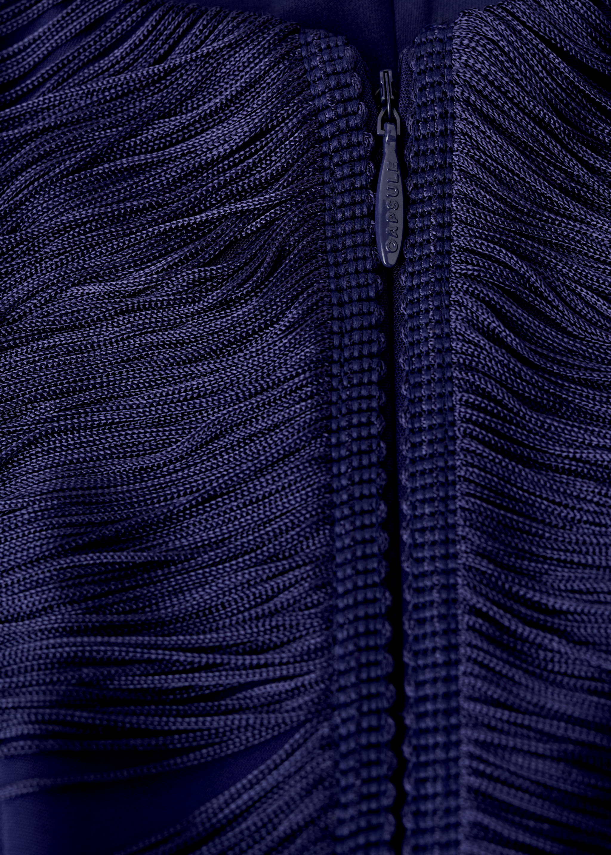 Миди-платье с бахромой - Деталь изделия 0