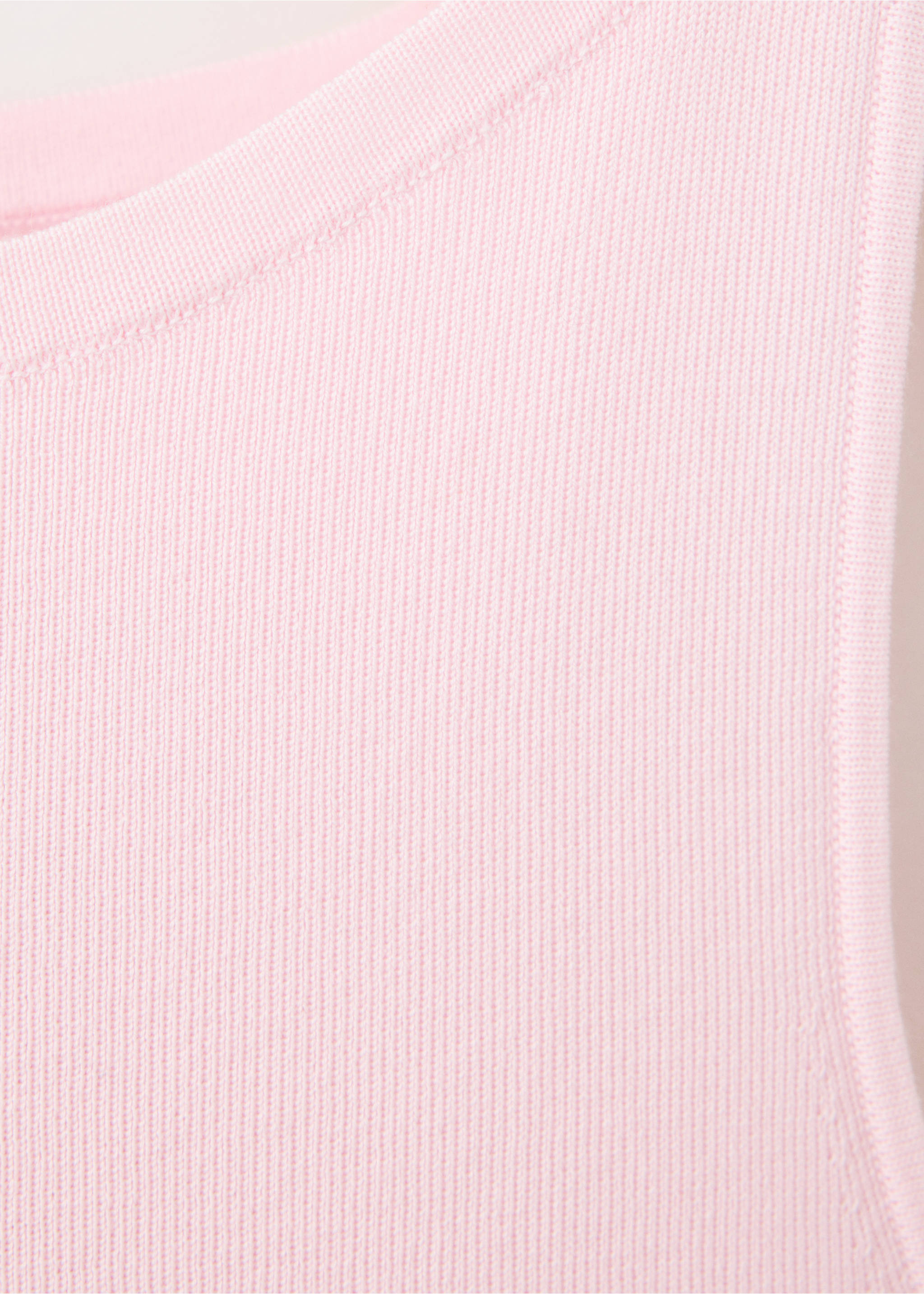 Top en maille fine avec col bateau - Détail de l'article 8, Rose pastel. Ref: 37001386-00.