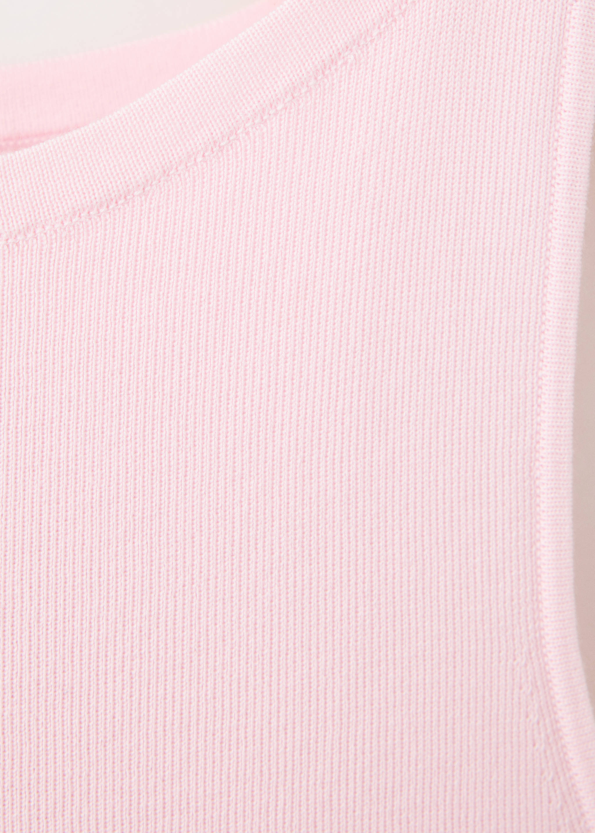 Fine knit boat neck top - Details of the article 8