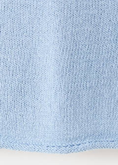 Knit strap top — Sky Blue 8