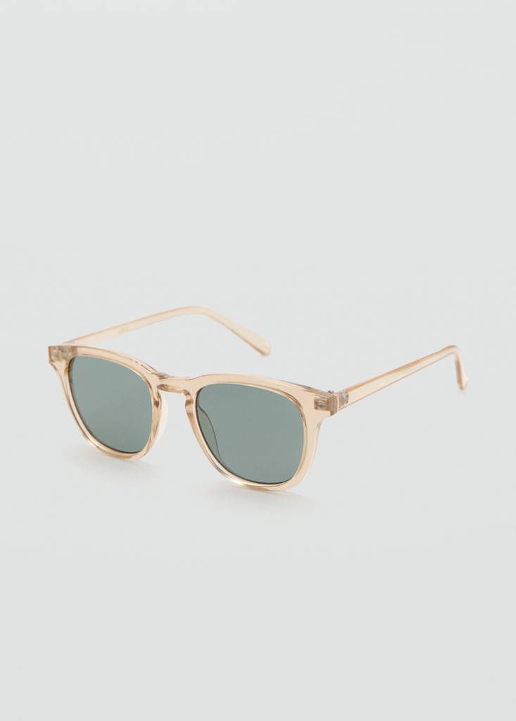 Round-framed sunglasses — Ochre