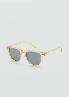 Round-framed sunglasses — Ochre 2