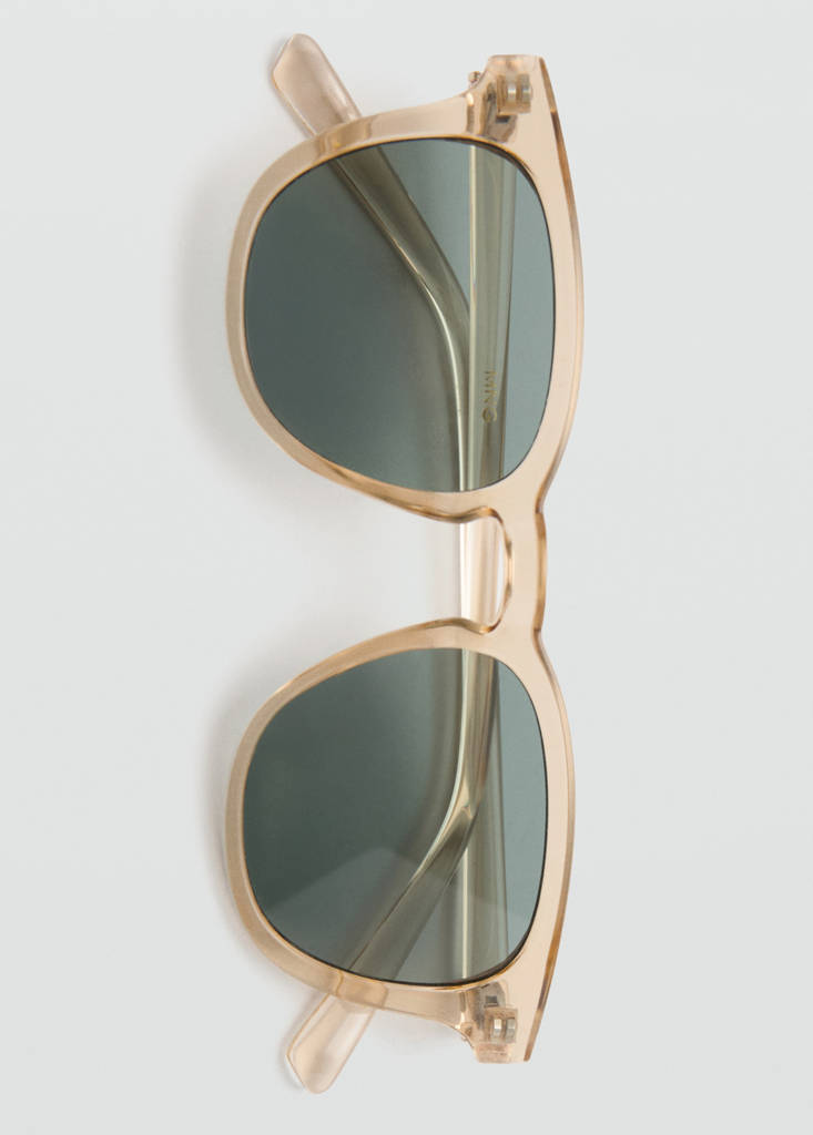 Round-framed sunglasses — Ochre