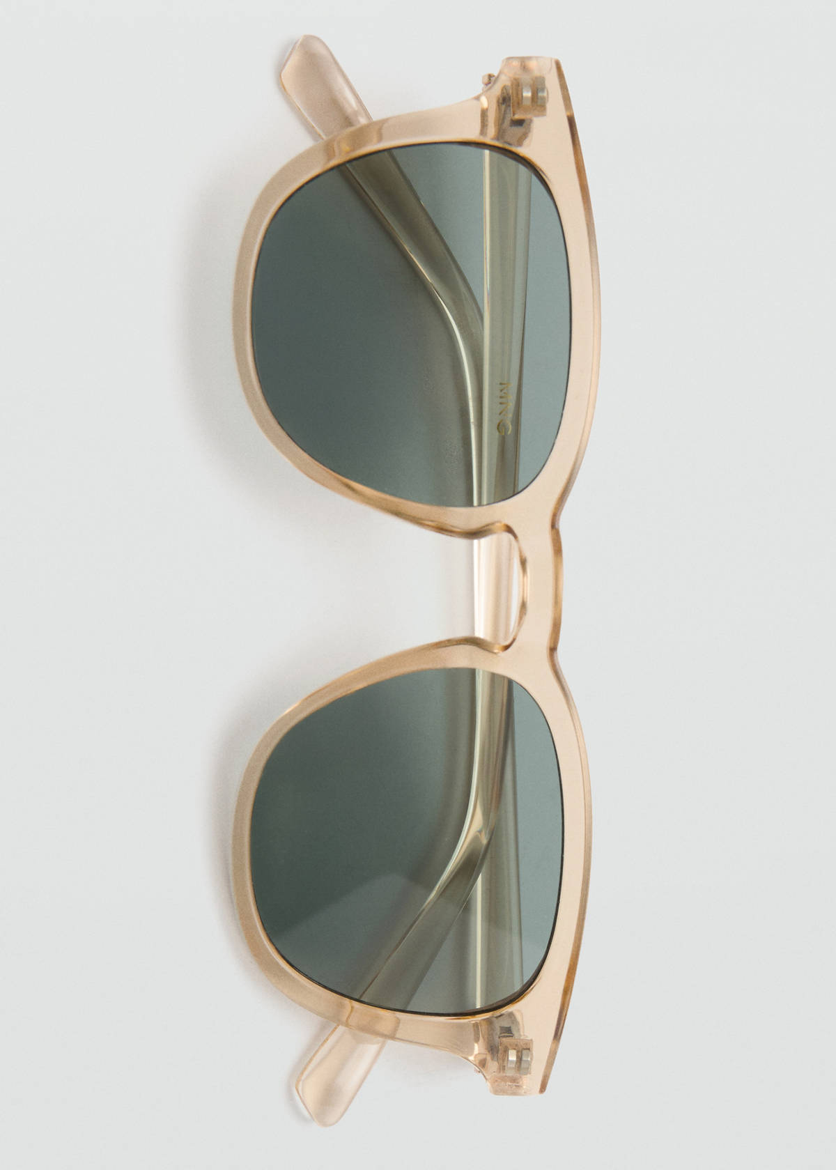 Round-framed sunglasses — Ochre