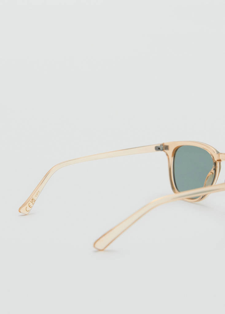 Round-framed sunglasses — Ochre