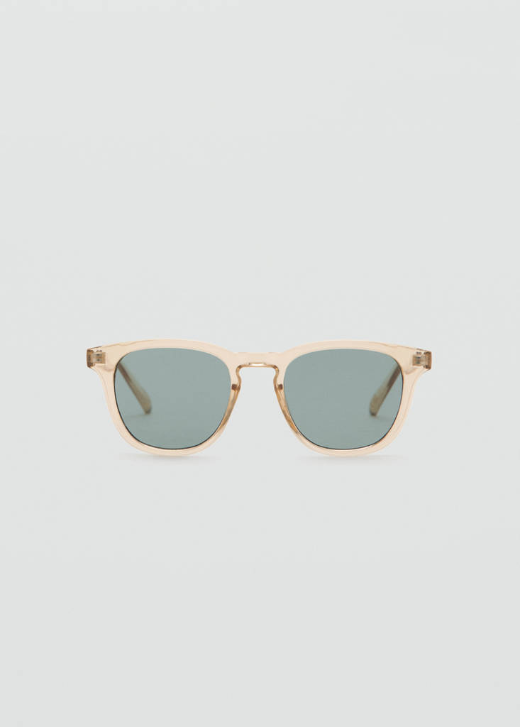 Round-framed sunglasses — Ochre