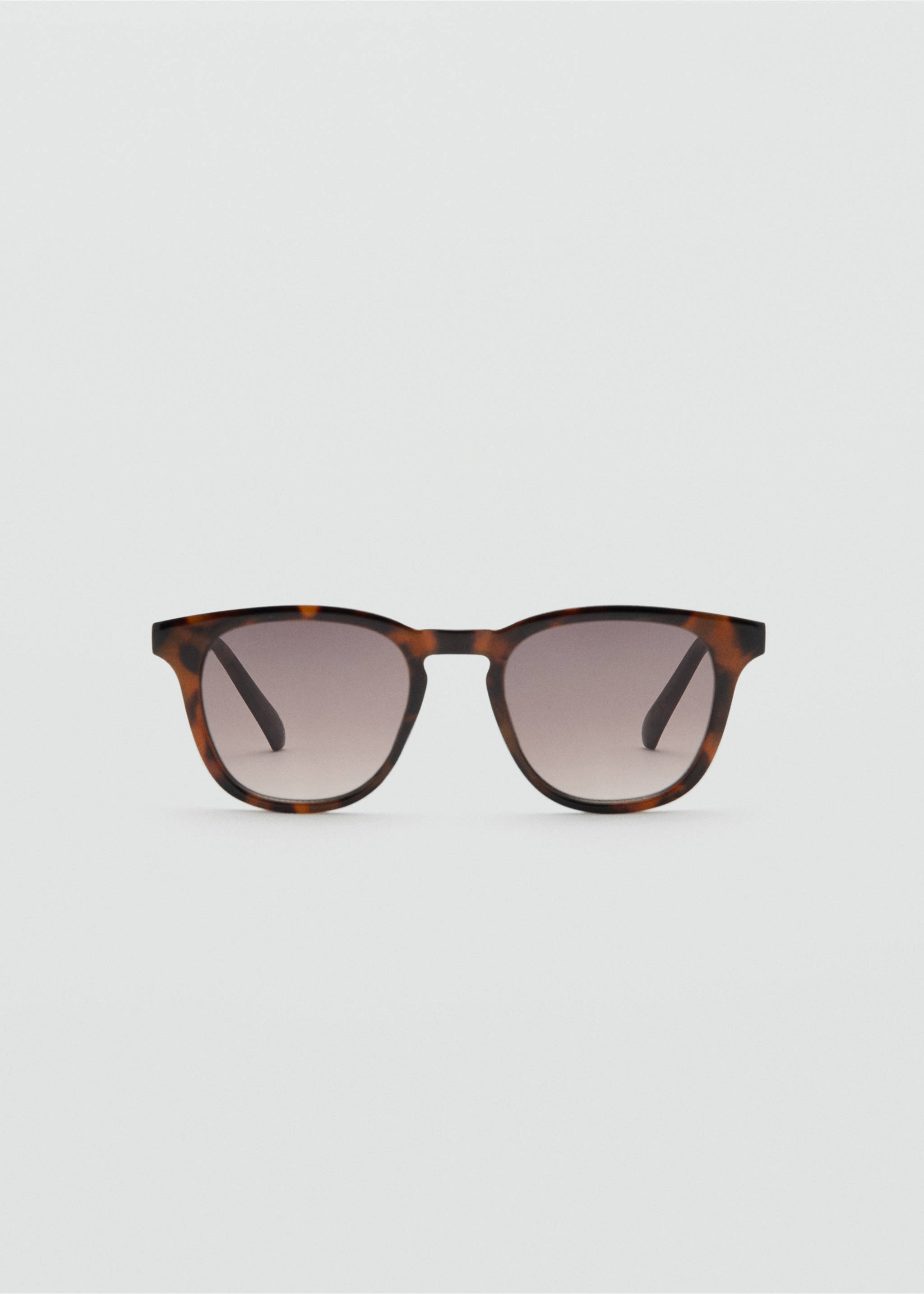 Zonnebril met rond montuur - Artikel zonder model, Chocoladebruin. Ref: 37001397-00.