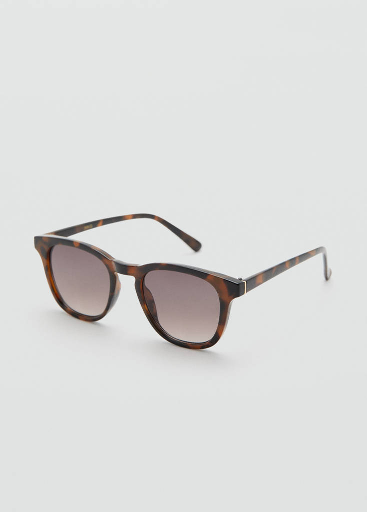 Round-framed sunglasses — Chocolate