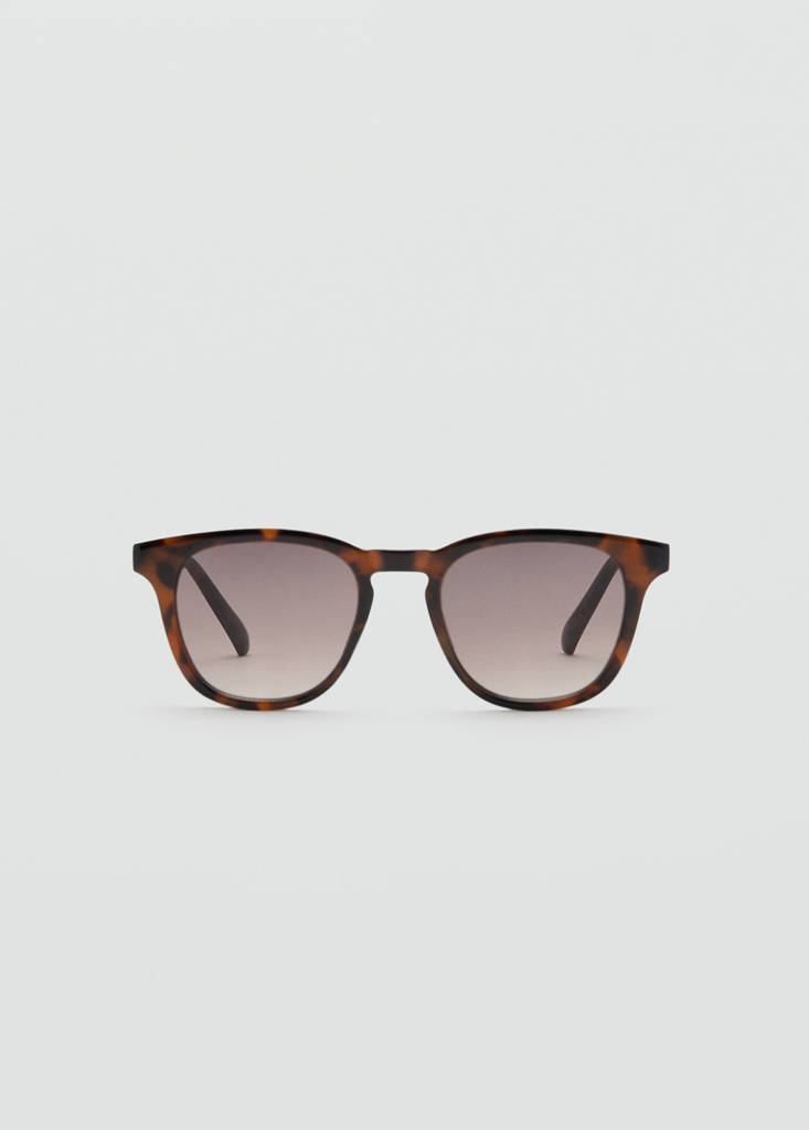 Round-framed sunglasses — Chocolate