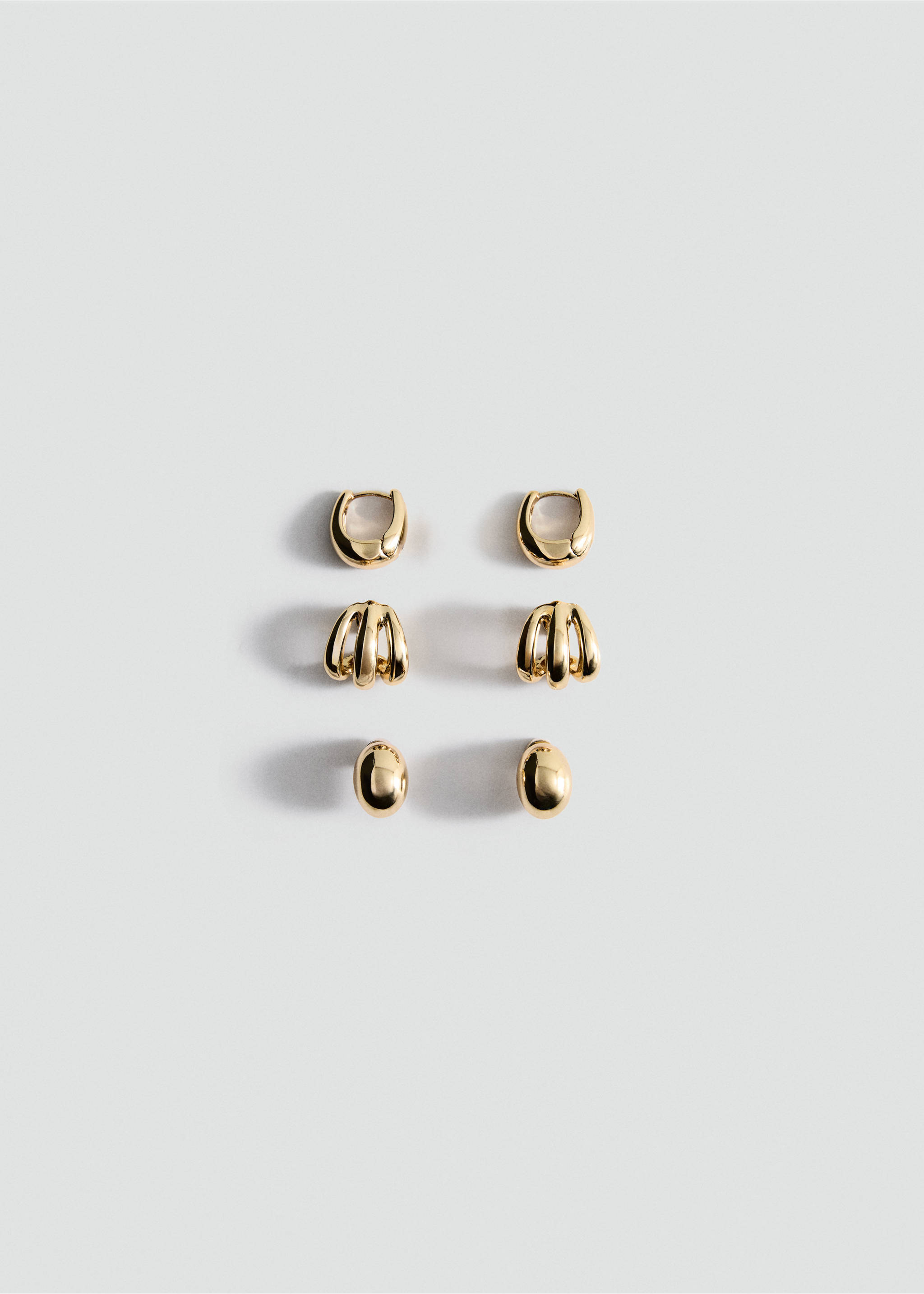 Earrings jim - Article without model, Gold. Ref: 37001401-00.