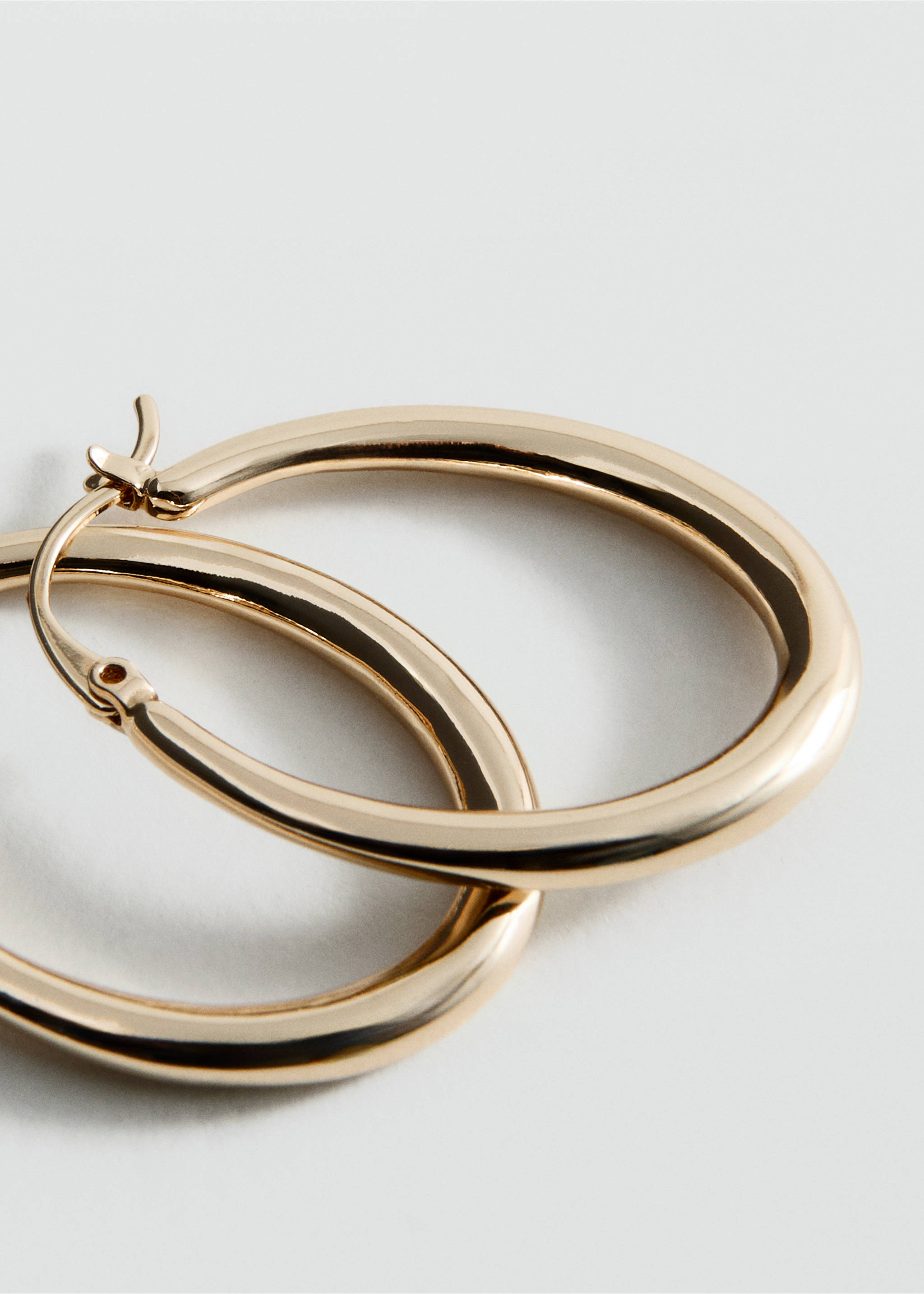 Earrings juli - Medium plane, Gold. Ref: 37001402-00.