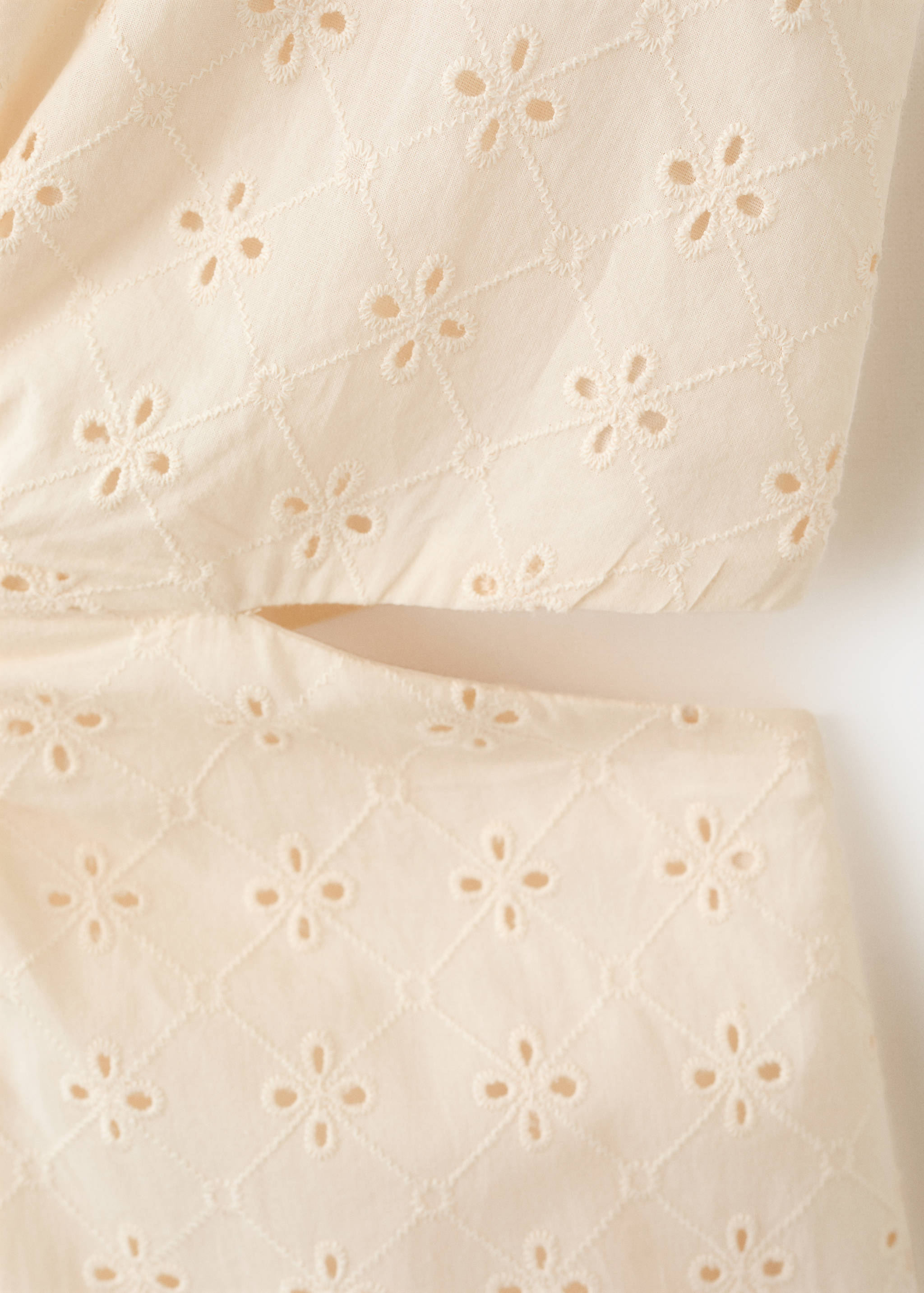 Robe en coton ajouré cut-out - Détail de l'article 8
