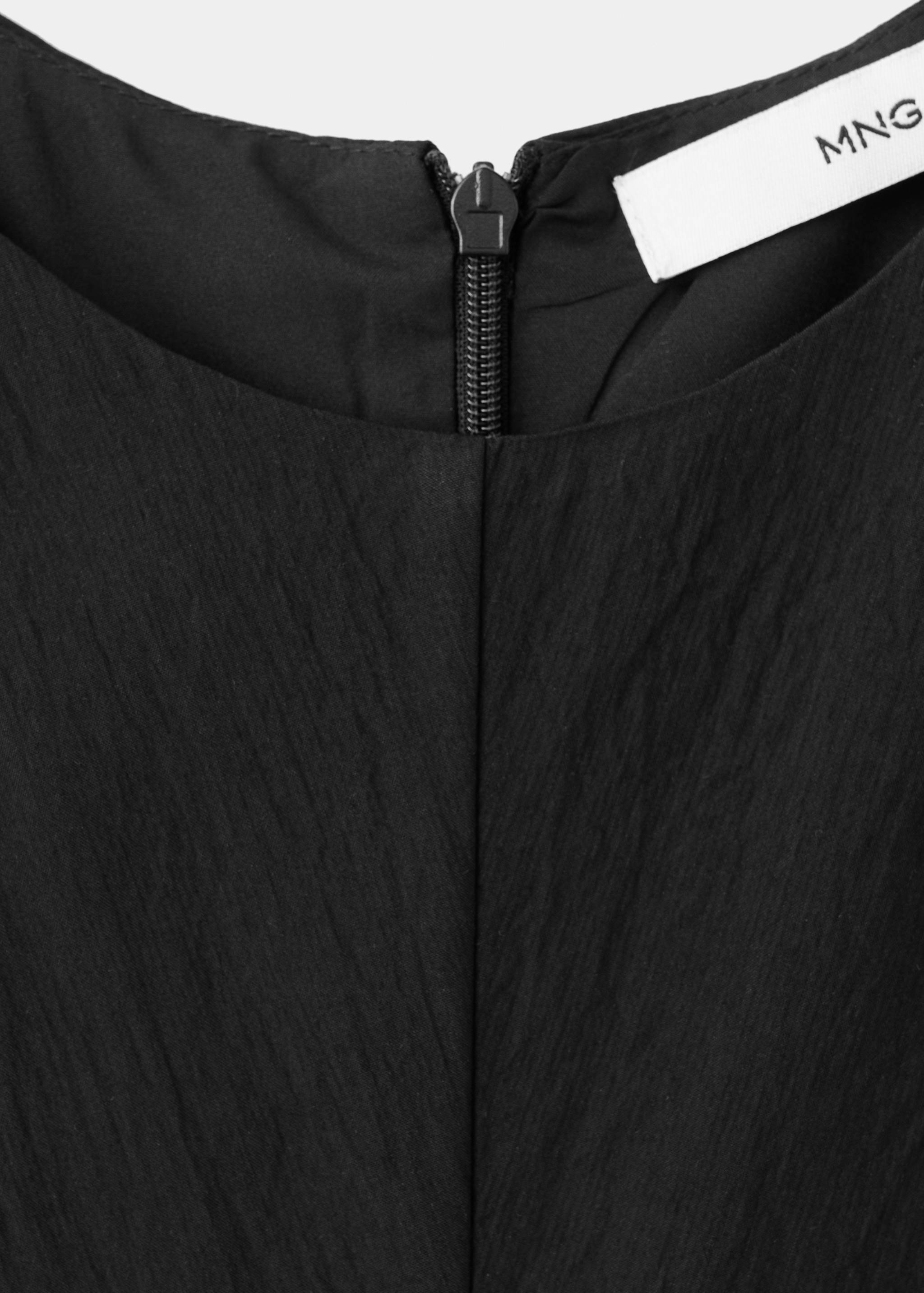 A-line crinkle effect dress - Details of the article 8