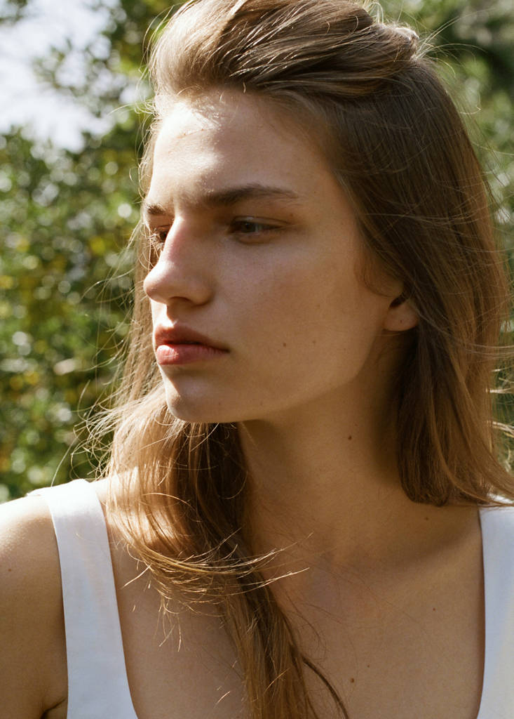 Flared cotton dress — Off White