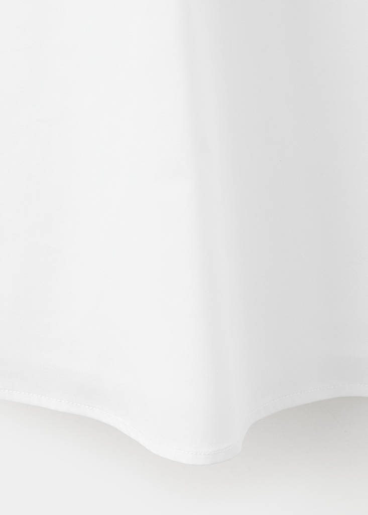 Flared cotton dress — Off White