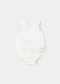 Dress and frog with embroidered details — Off White 1