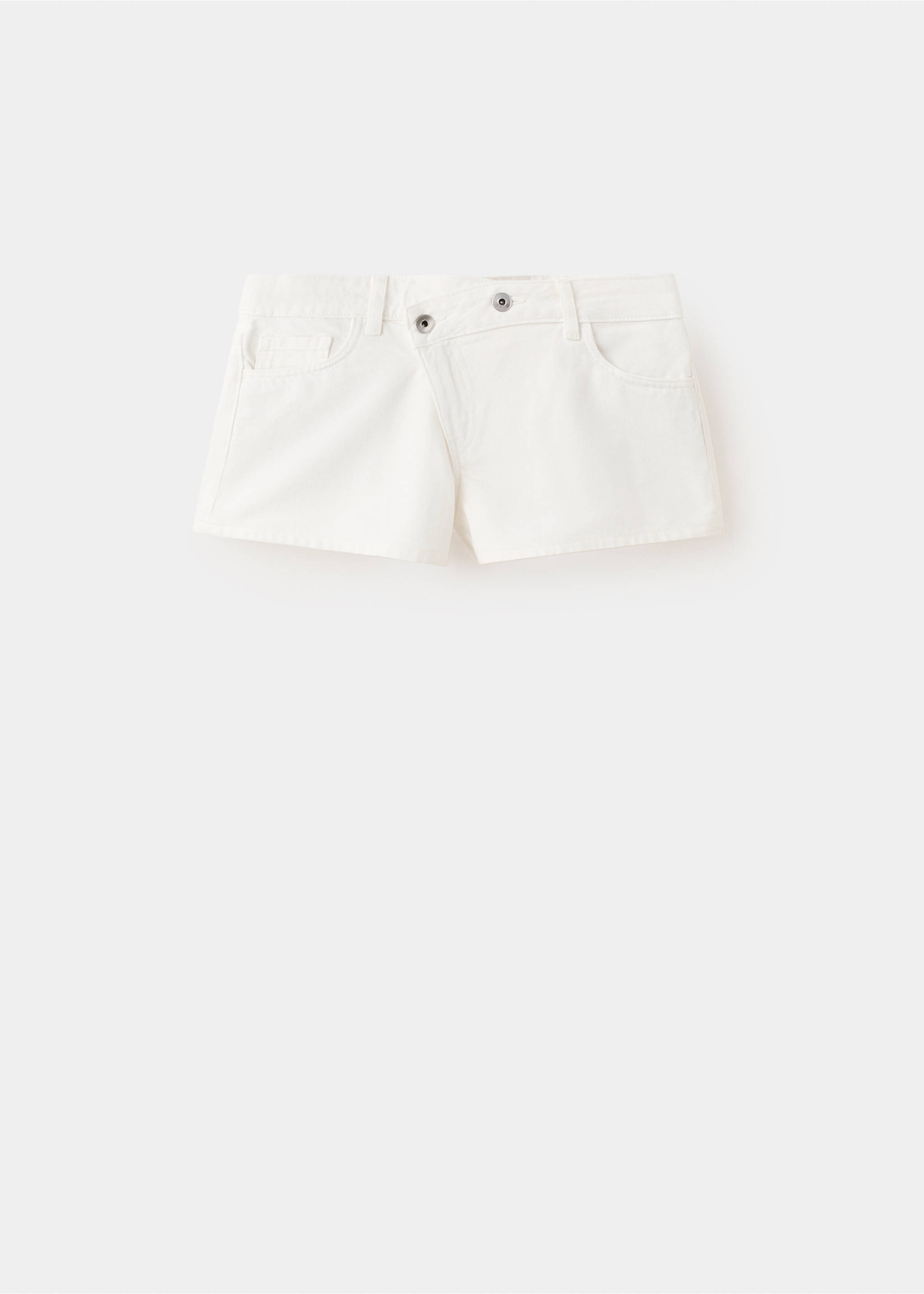 Mini shorts low waist - Artículo sin modelo, Blanco. Ref: 37001413-00.