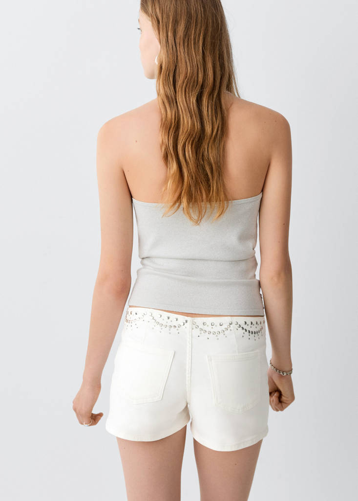 Studded mini shorts — Off White