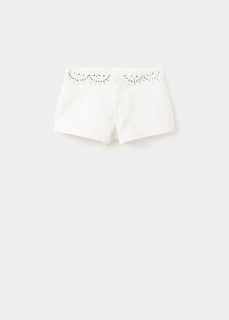 Studded mini shorts — Off White