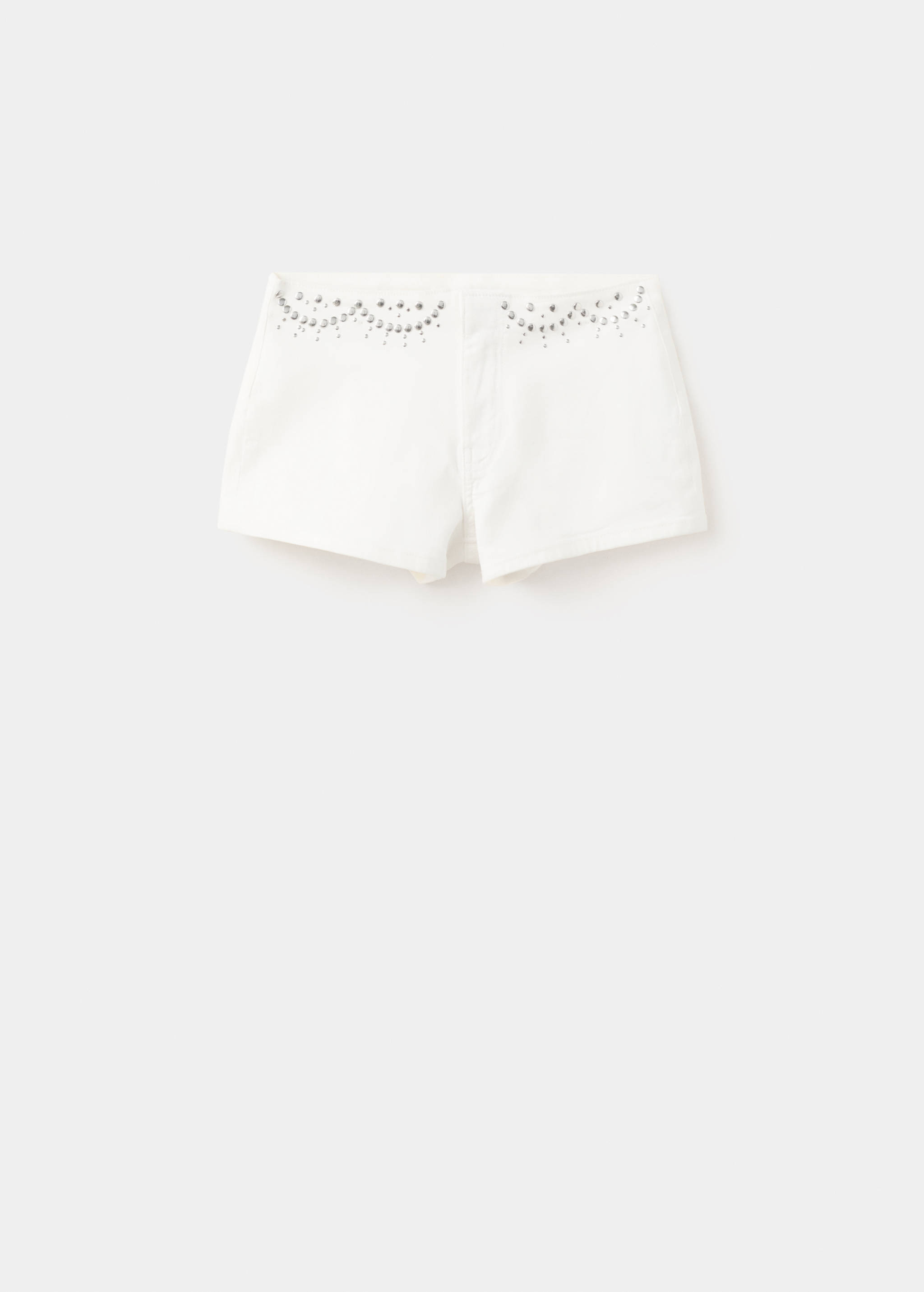 Studded mini shorts - Article without model