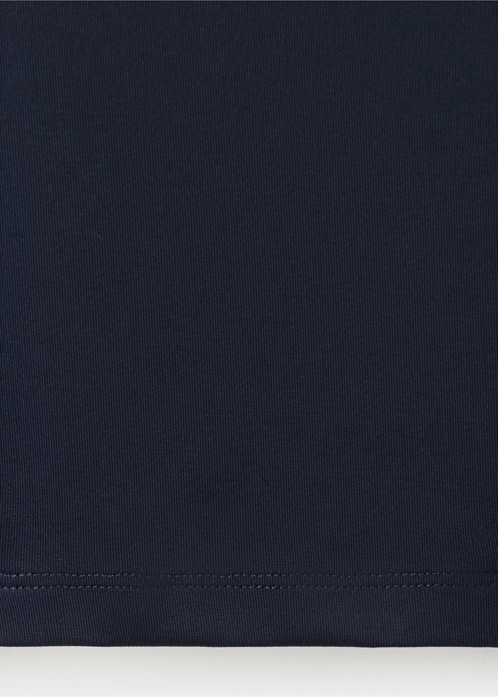 Square-neck strappy top - Details of the article 0, Navy. Ref: 37001418-00.