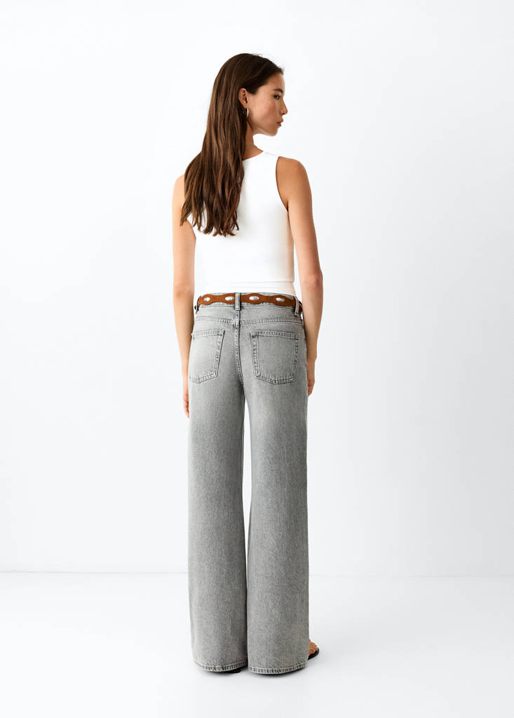 Square-neck strappy top — Off White