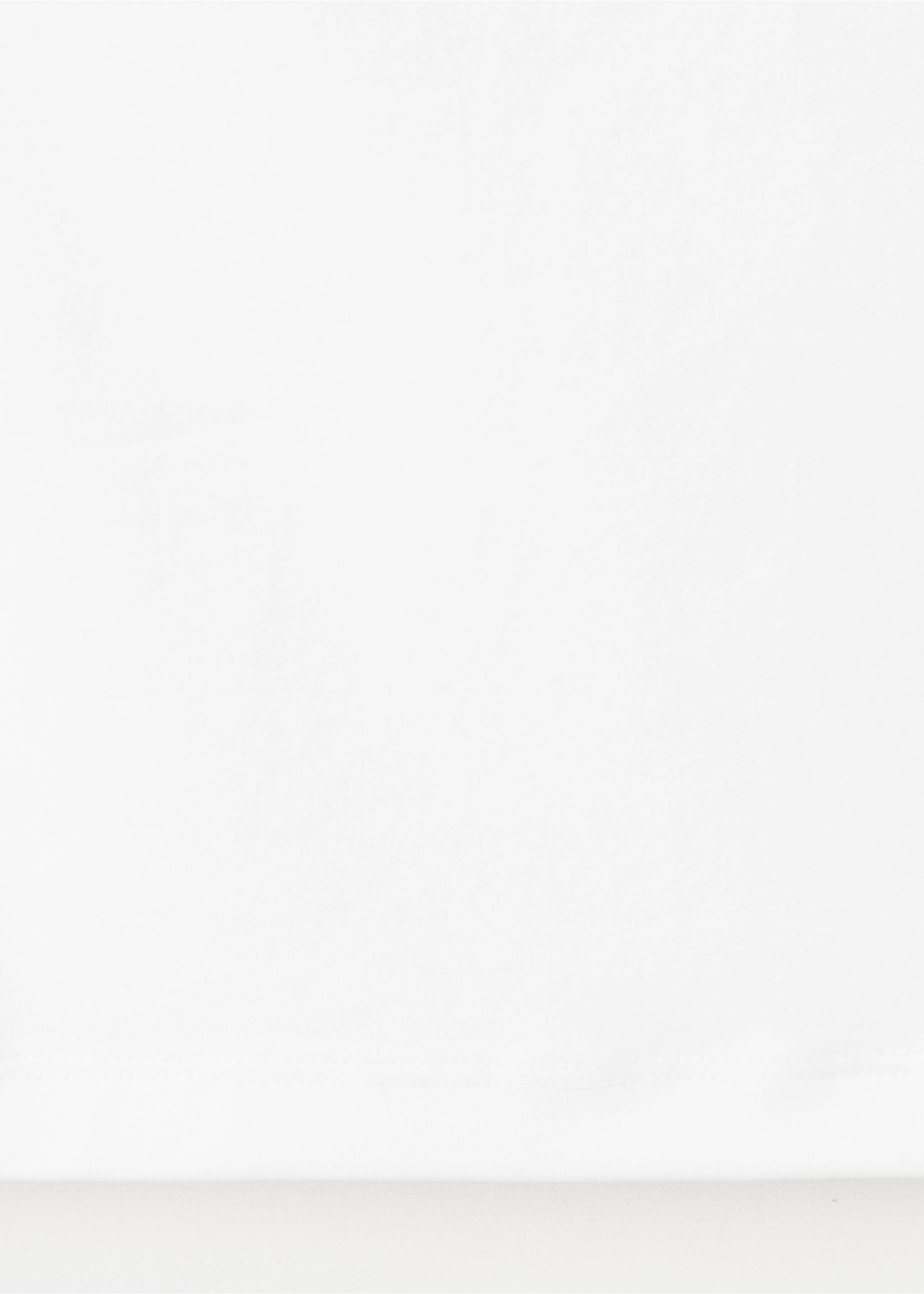 Square-neck strappy top - Details of the article 0, Off White. Ref: 37001420-00.