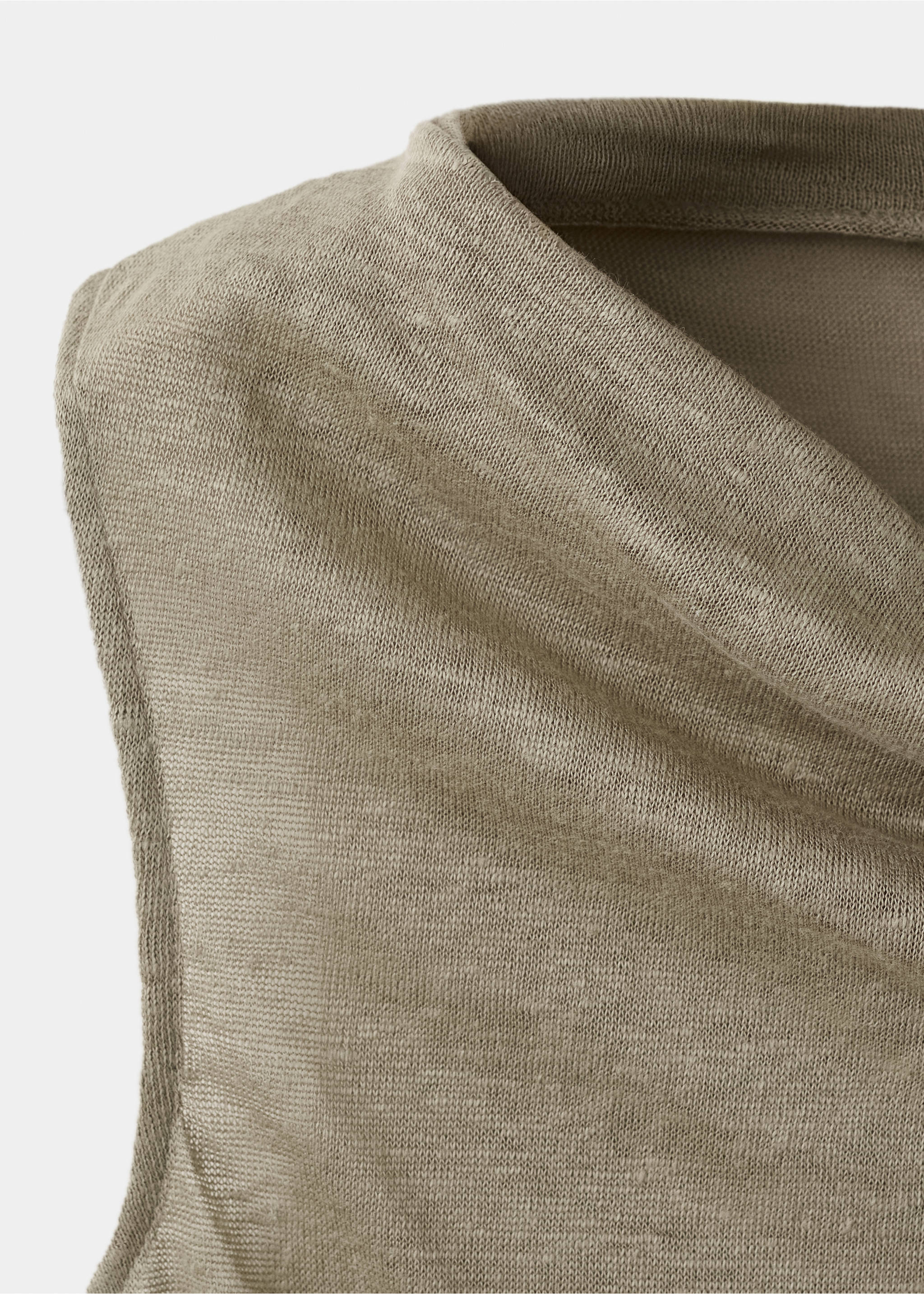 Top drap - Details of the article 8, Khaki. Ref: 37001421-00.