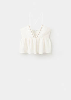 Top with embroidered details — Off White 3