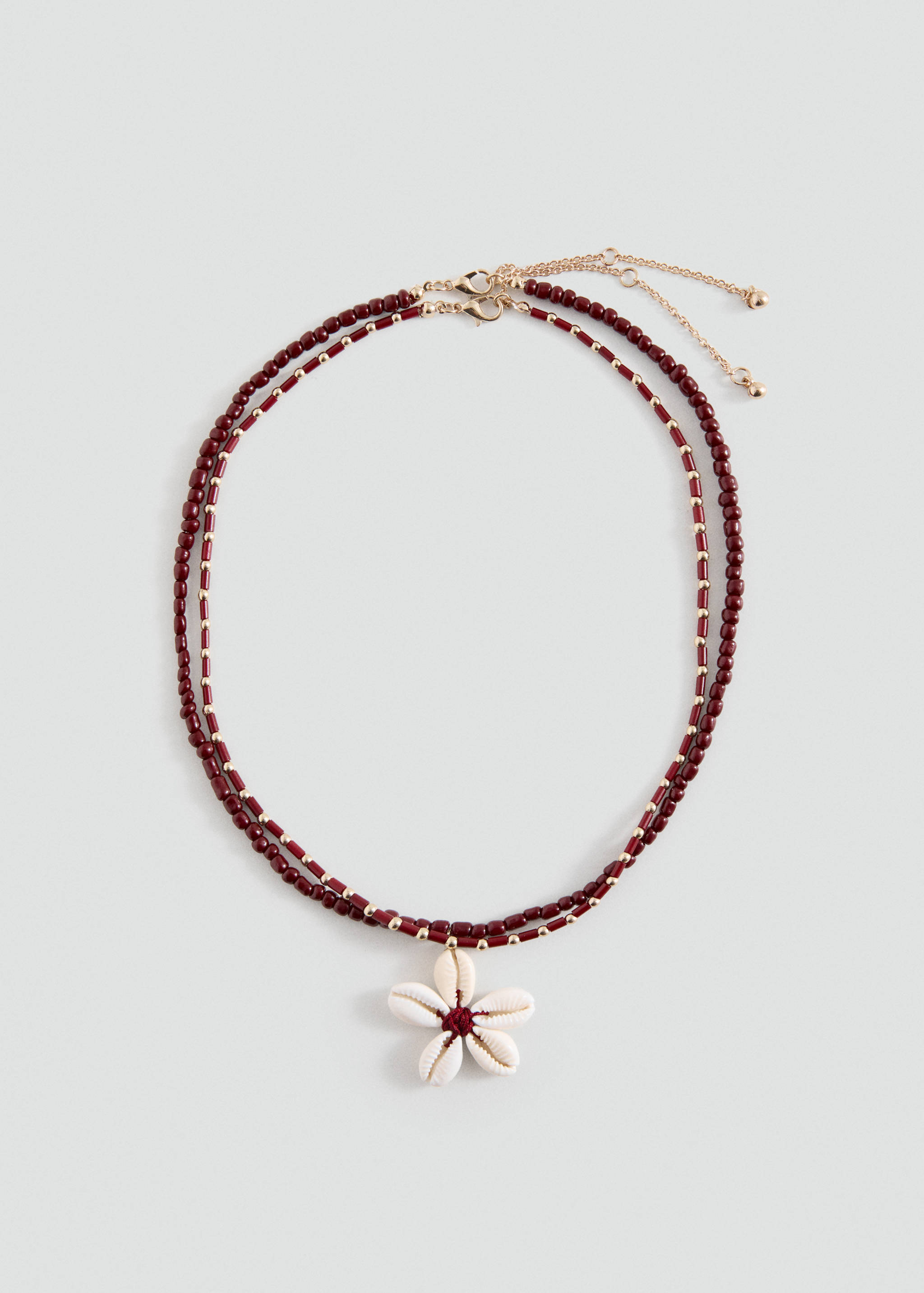 Set of 2 flower necklaces - Article without model