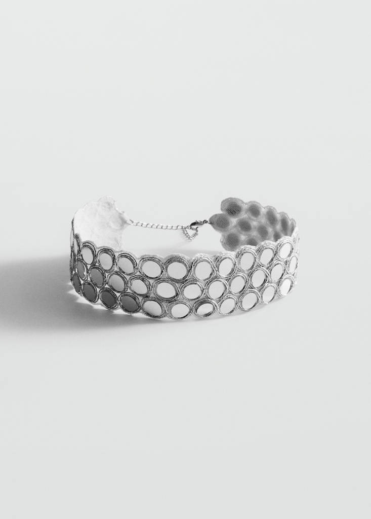 Collar chocker cristales