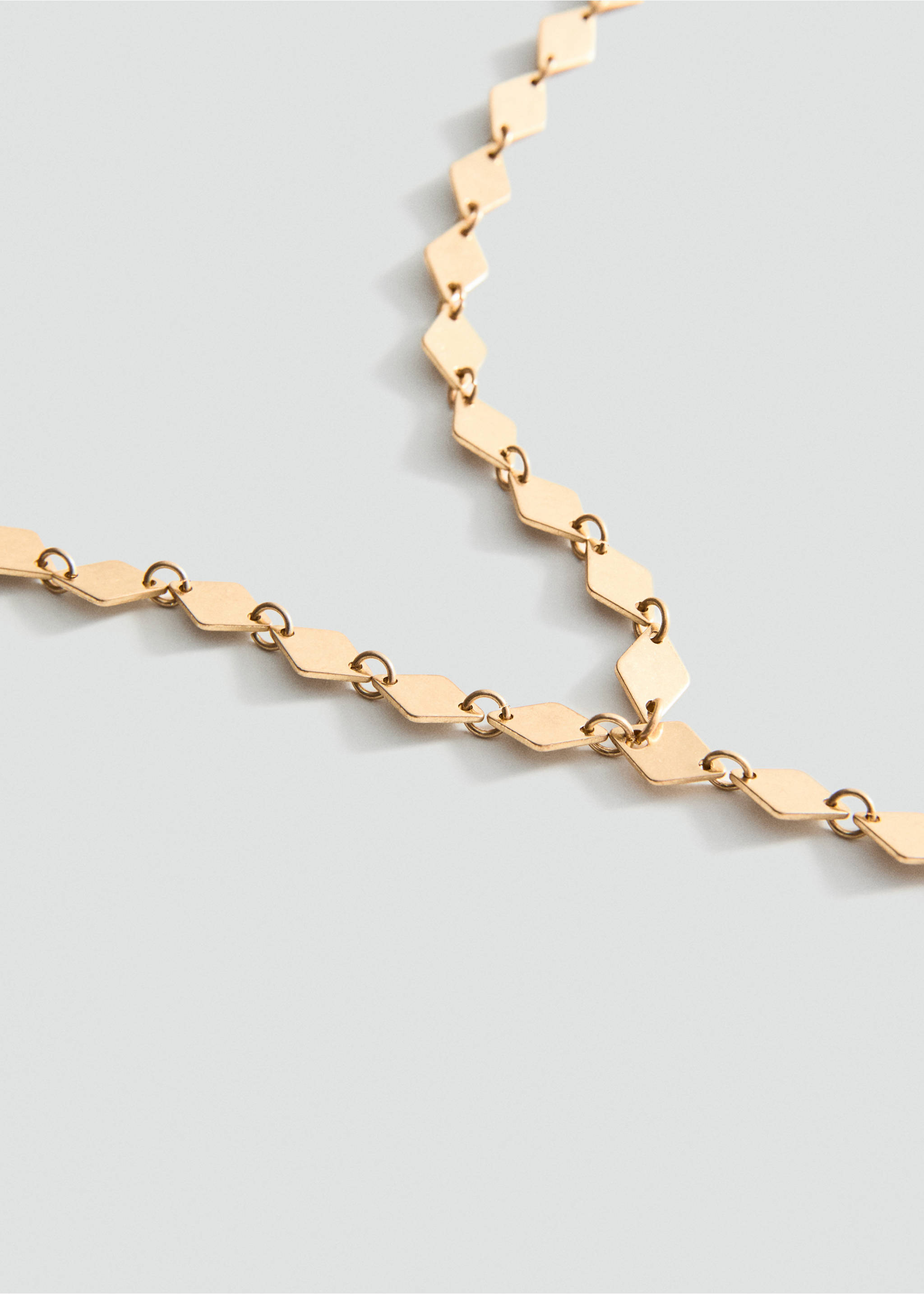 Necklace jackie - Medium plane, Gold. Ref: 37001437-00.