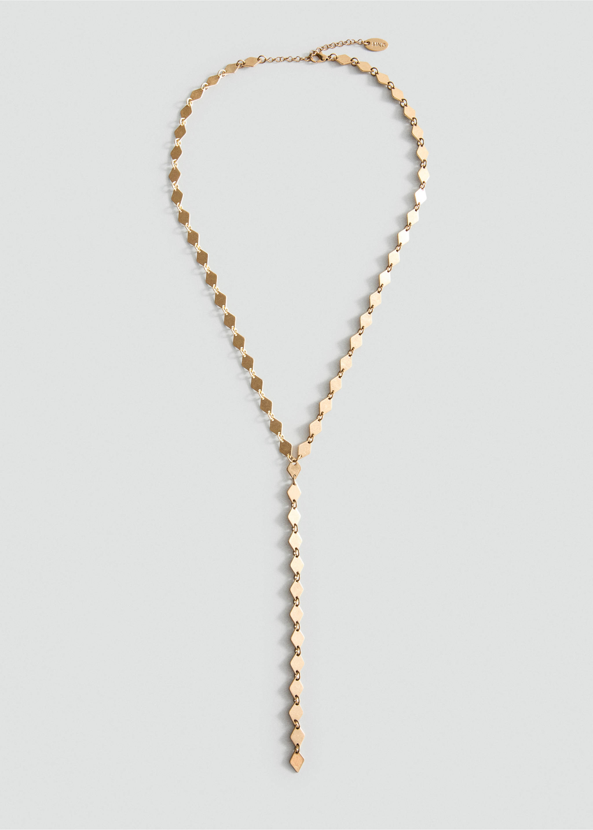 قلادة سلسلة معدنية - منتج دون نموذج, ذهبي. Ref: 37001437-00.