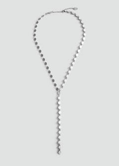 Metal pendant necklace — Silver 2