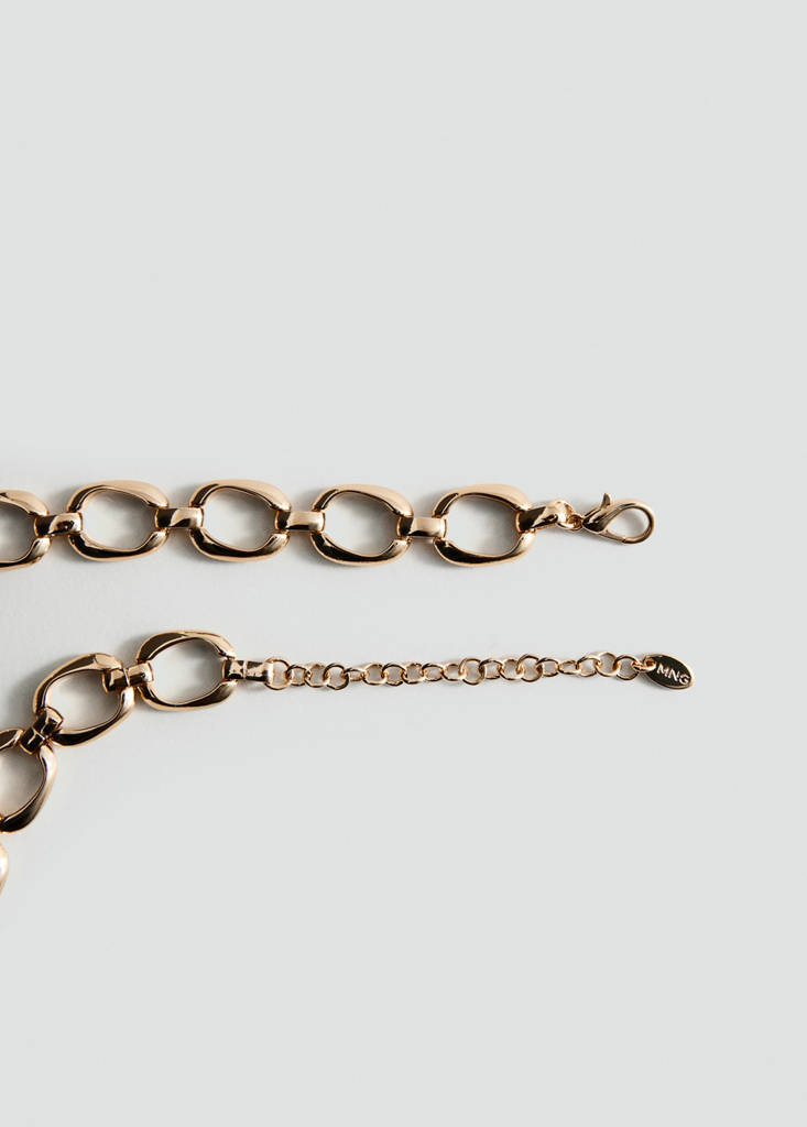 Long chain necklace — Gold