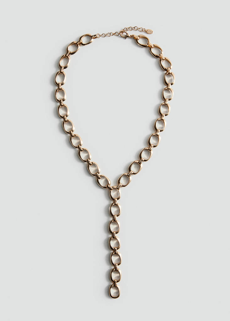 Long chain necklace — Gold