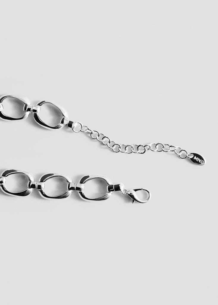 Long chain necklace — Silver