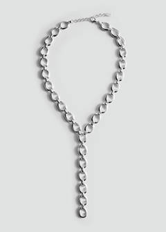 Long chain necklace — Silver 1