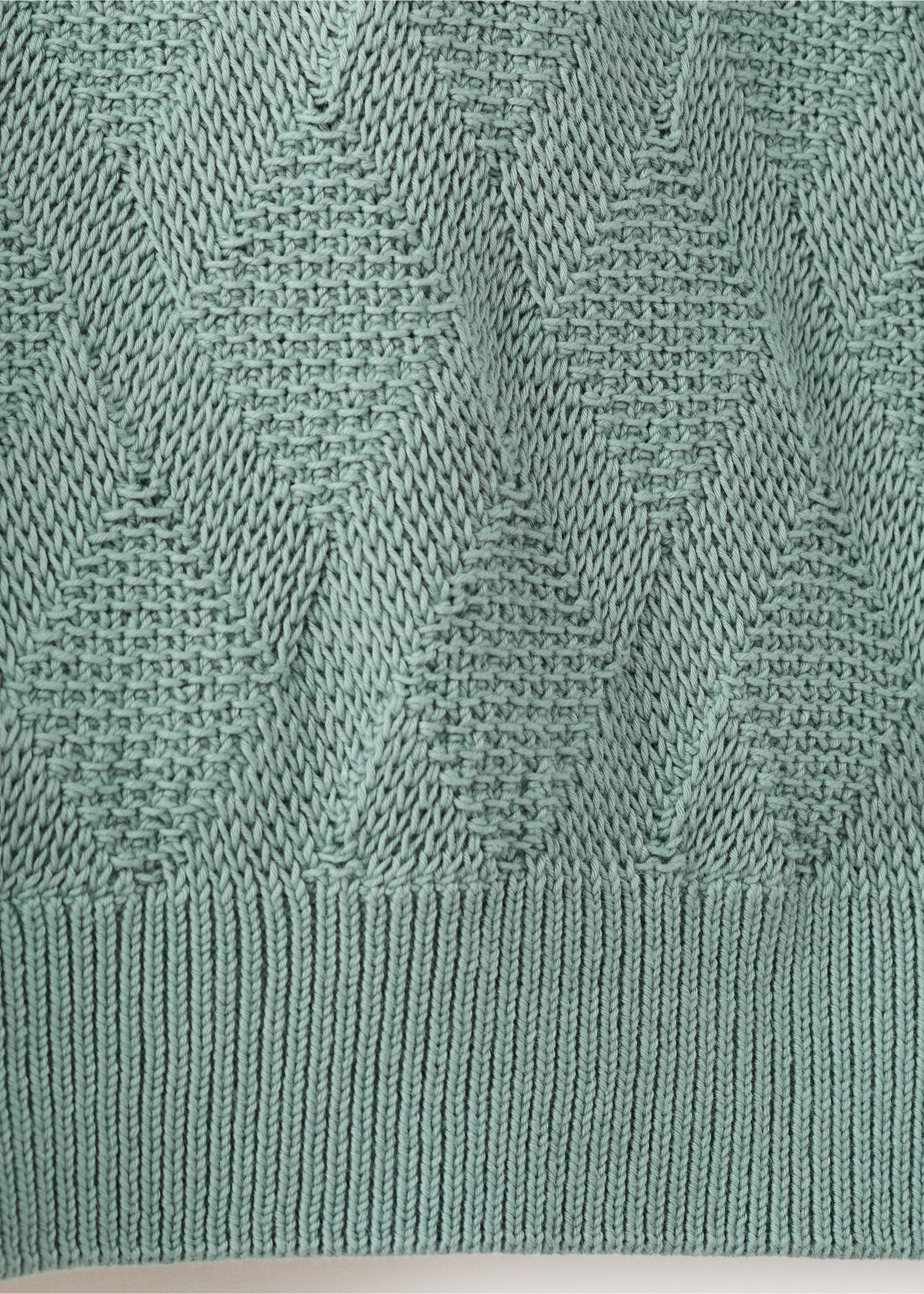 Polo 100% algodón estructura canalé - Detalle del artículo 0, Esmeralda. Ref: 37001441-00.