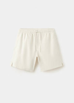 Seersucker striped swimsuit — Beige 7