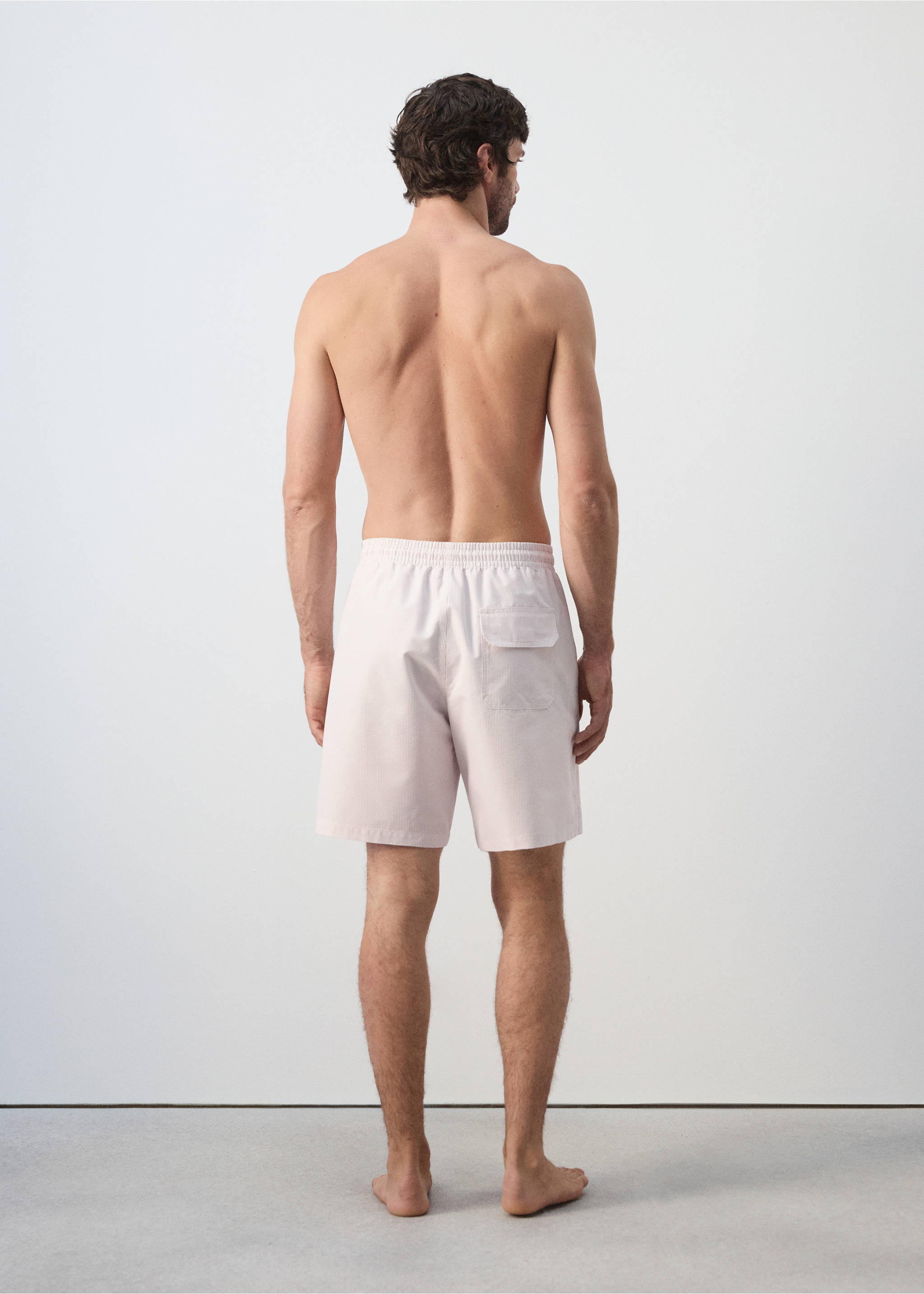 Swimming trunks seer - Обратная сторона изделия, Сиреневый. Ref: 37001442-00.