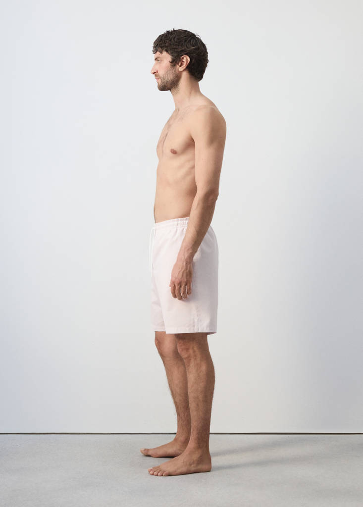 Seersucker striped swimsuit — Lilac
