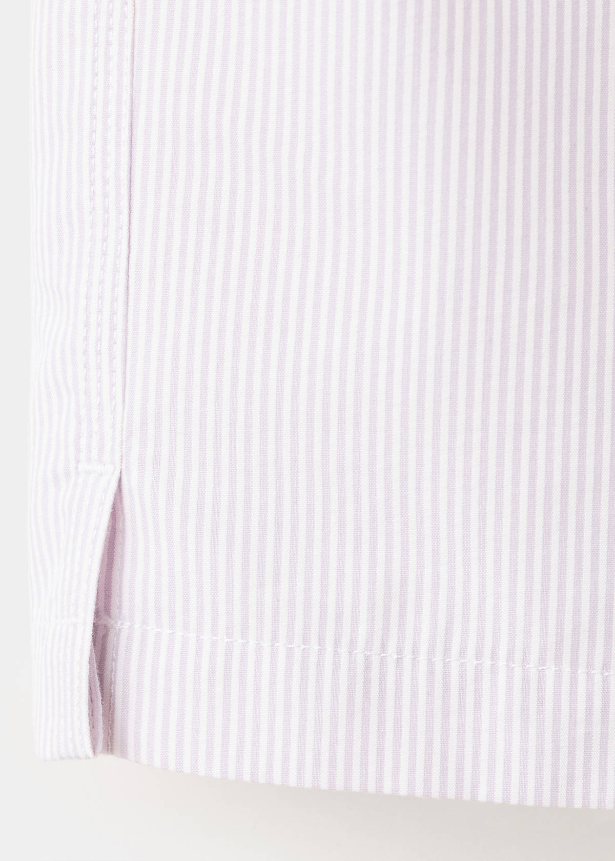Seersucker striped swimsuit — Lilac