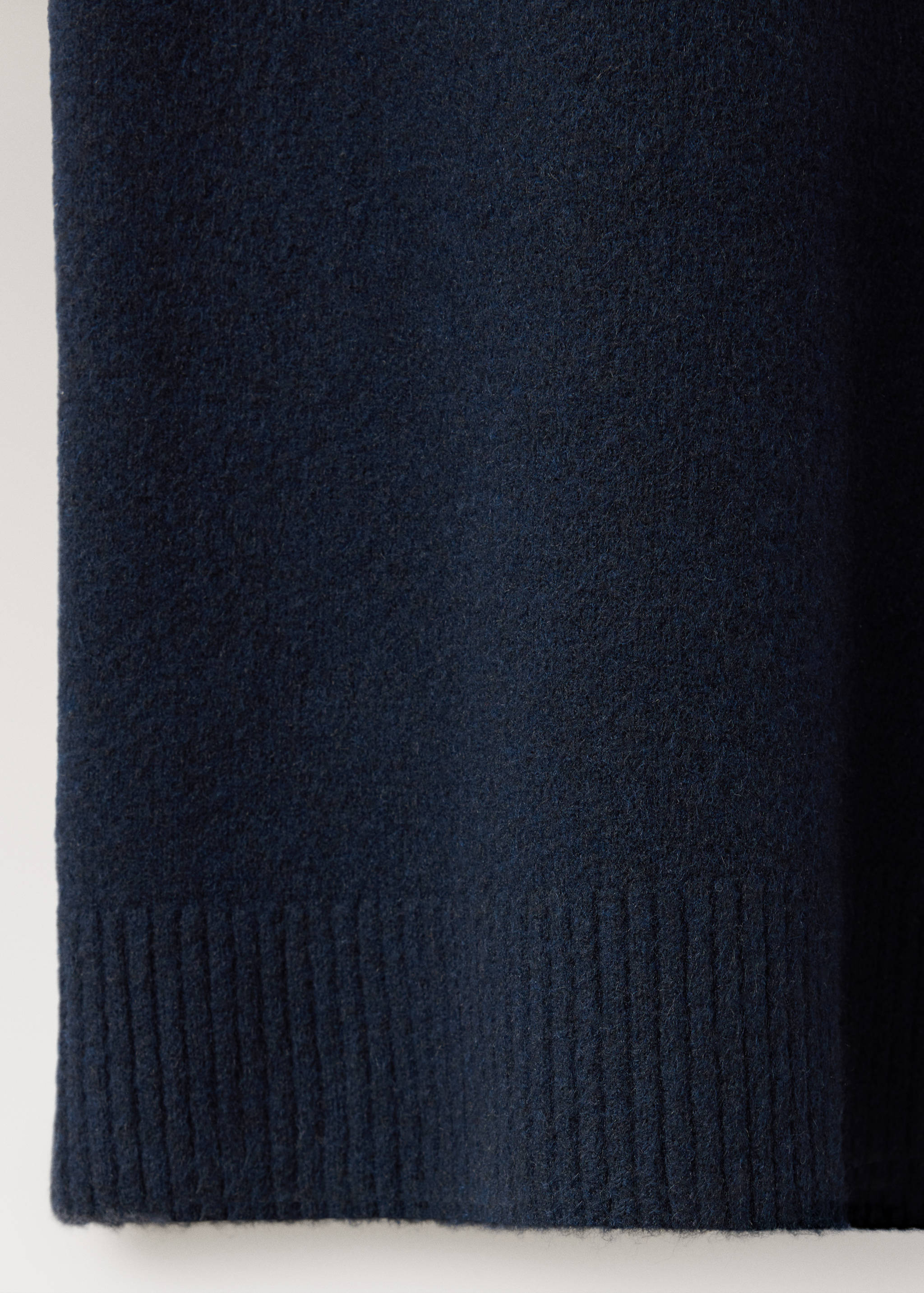 Chemise de nuit en maille à col roulé - Détail de l'article 0