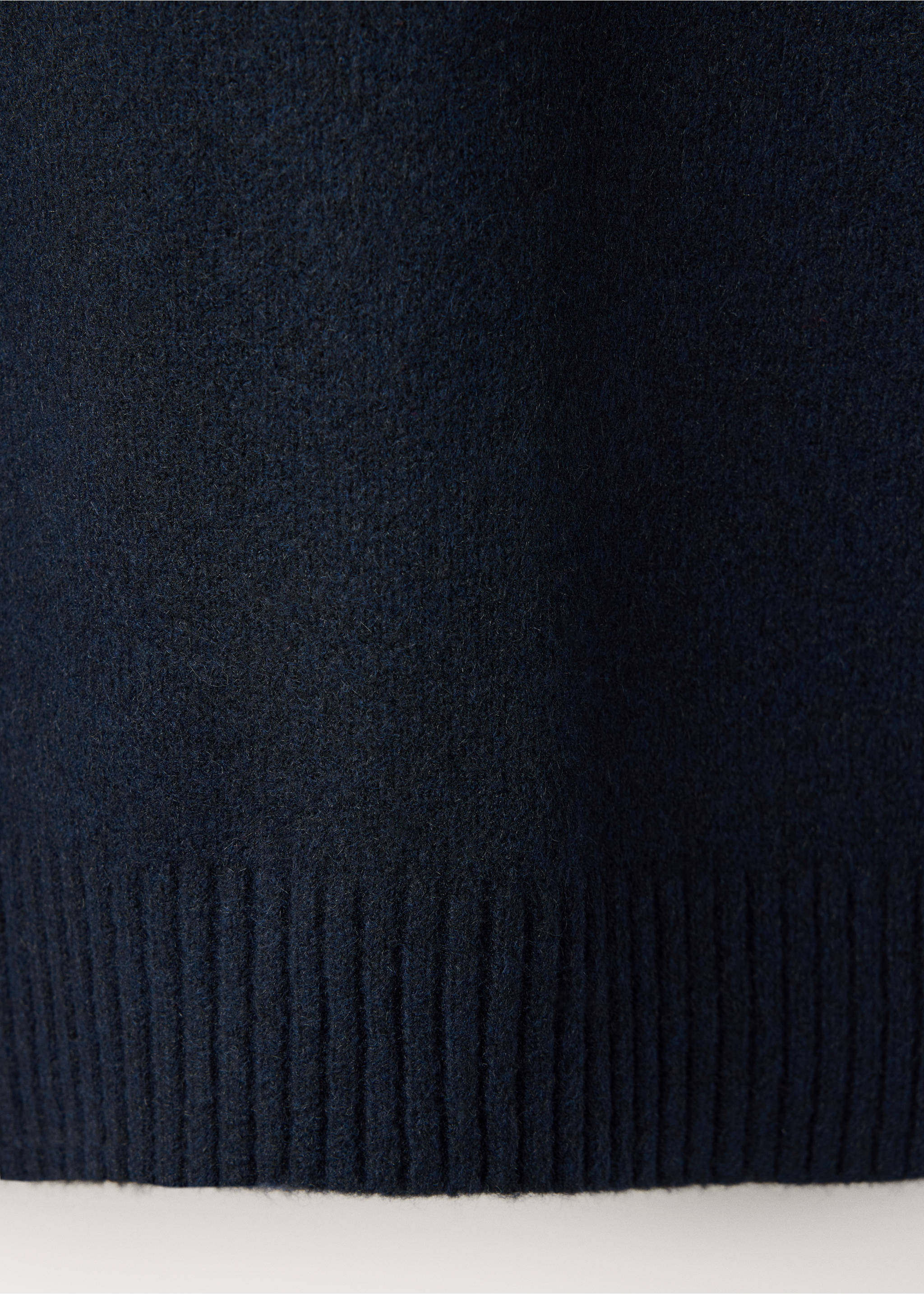 Jersey pyjama knit round neck - Details of the article 0, Navy. Ref: 37001444-00.