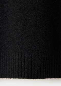 Round-neck knitted sweater — Black 8